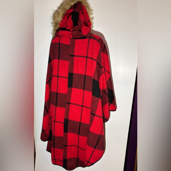 Women’s plaid little red riding Hood cape 5XL - Picture 6 of 6